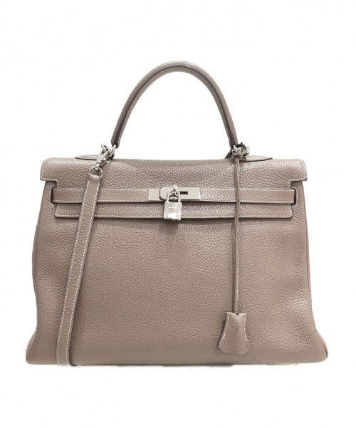 HERMES（エルメス）HERMES (エルメス) ケリー35 サイズ:35 シルバー金具 内縫い トリヨンクレマンスの古着・服飾アイテム