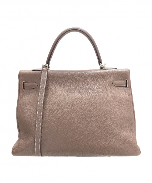 HERMES（エルメス）HERMES (エルメス) ケリー35 サイズ:35 シルバー金具 内縫い トリヨンクレマンスの古着・服飾アイテム