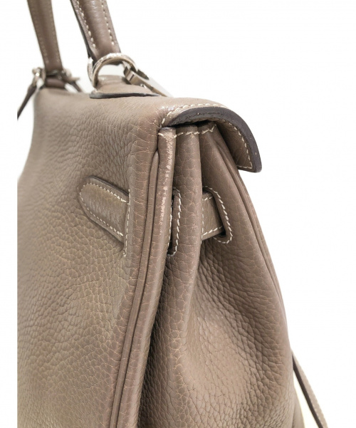 HERMES（エルメス）HERMES (エルメス) ケリー35 サイズ:35 シルバー金具 内縫い トリヨンクレマンスの古着・服飾アイテム