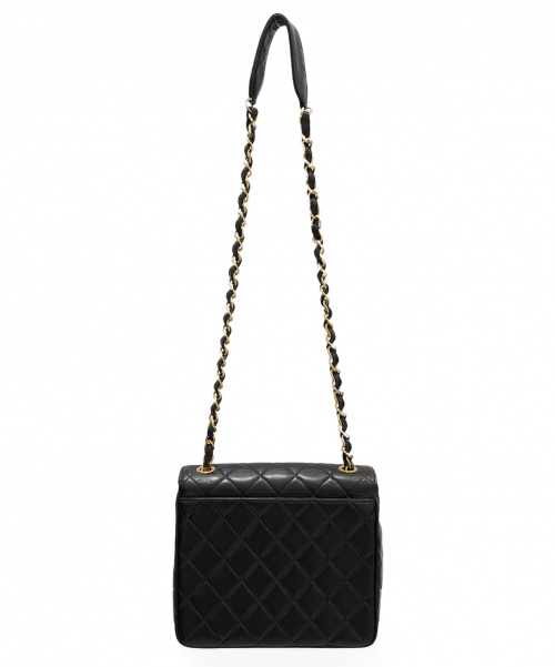 CHANEL（シャネル）CHANEL (シャネル) チェーンショルダーバッグ ブラック サイズ:- マトラッセの古着・服飾アイテム