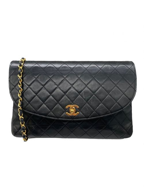 CHANEL（シャネル）CHANEL (シャネル) チェーンショルダーバッグ ブラック サイズ:-の古着・服飾アイテム