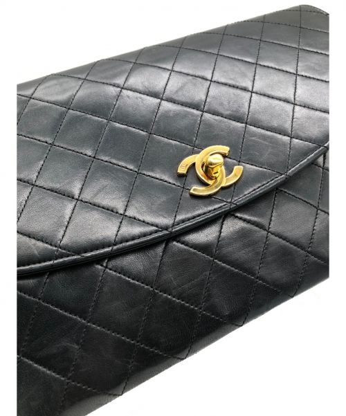 CHANEL（シャネル）CHANEL (シャネル) チェーンショルダーバッグ ブラック サイズ:-の古着・服飾アイテム