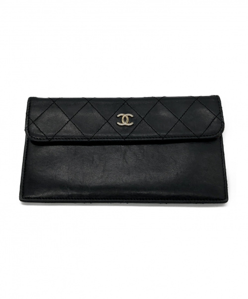 CHANEL（シャネル）CHANEL (シャネル) チェーンショルダーバッグ ブラック サイズ:- マトラッセの古着・服飾アイテム