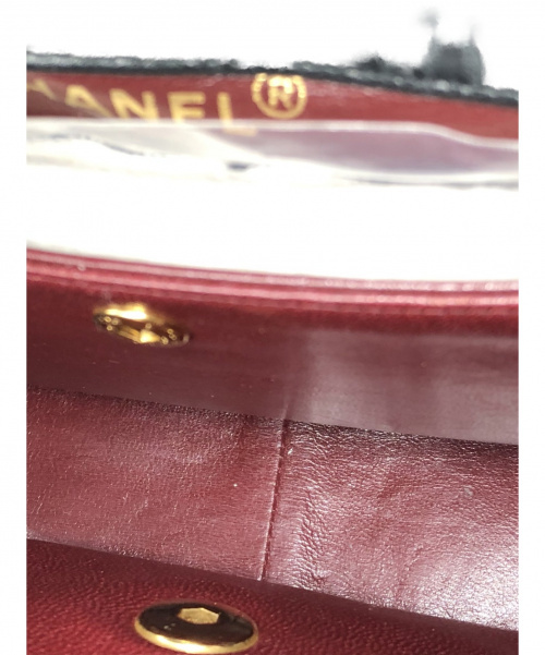 CHANEL（シャネル）CHANEL (シャネル) チェーンショルダーバッグ ブラック サイズ:- マトラッセの古着・服飾アイテム