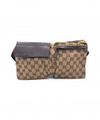 GUCCIグッチ）の古着「ボディーバッグ」｜ベージュ