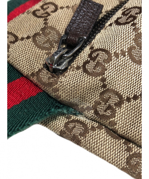 GUCCI（グッチ）GUCCI (グッチ) ボディーバッグ ベージュ サイズ:- GG 28566 シェリーベルト 20047の古着・服飾アイテム
