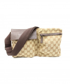 GUCCIグッチ）の古着「ボディーバッグ」｜ベージュ
