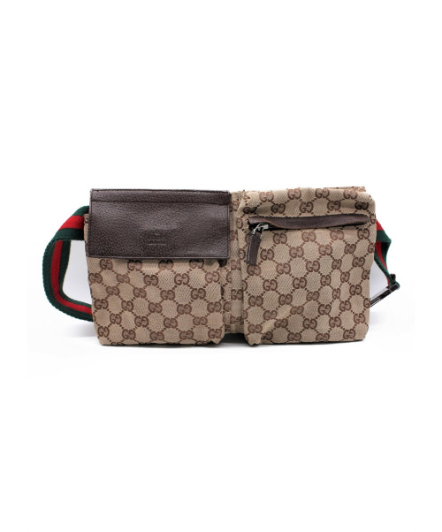 GUCCI（グッチ）GUCCI (グッチ) ボディーバッグ サイズ:- GG 28566 シェリーベルト ■の古着・服飾アイテム