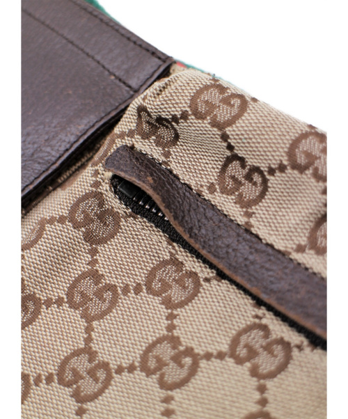 GUCCI（グッチ）GUCCI (グッチ) ボディーバッグ サイズ:- GG 28566 シェリーベルト ■の古着・服飾アイテム