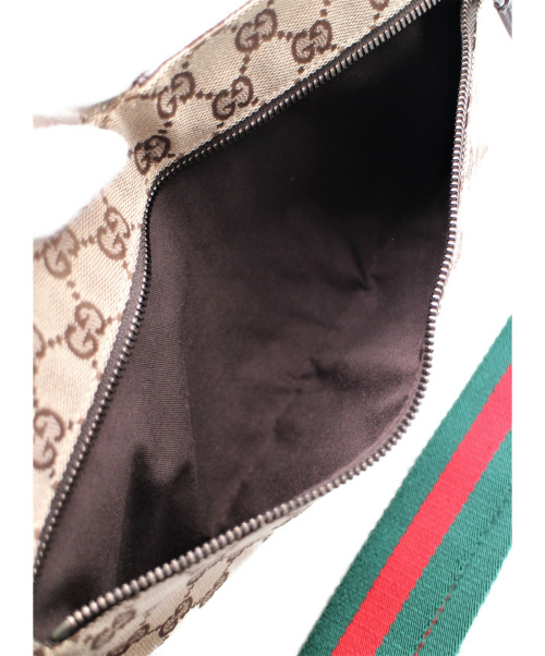 GUCCI（グッチ）GUCCI (グッチ) ボディーバッグ サイズ:- GG 28566 シェリーベルト ■の古着・服飾アイテム
