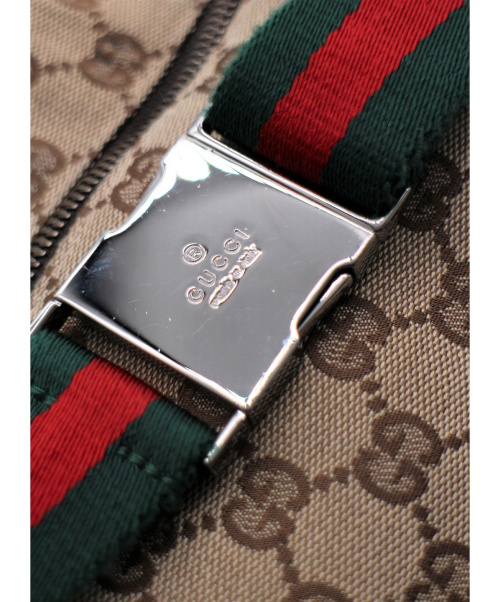 GUCCI（グッチ）GUCCI (グッチ) ボディーバッグ サイズ:- GG 28566 シェリーベルト ■の古着・服飾アイテム