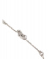中古・古着 VAN CLEEF & ARPELS (ヴァンクリーフ＆アープル) スウィートアルハンブラネックレス サイズ:- K18WG ダイヤモンド：258000円