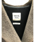 中古・古着 HERMES (エルメス) アルパカ混フーデッドジャケット ブラウン サイズ:38 マルジェラ期：148000円