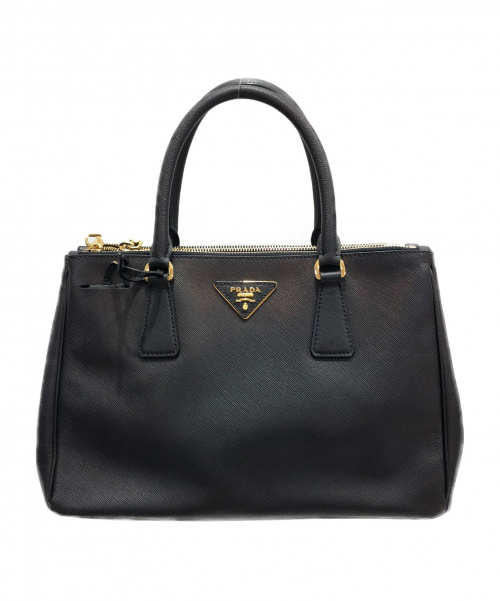 PRADA（プラダ）PRADA (プラダ) 2WAYショルダーバッグ ブラックの古着・服飾アイテム