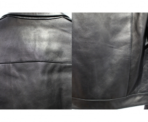 LOEWE（ロエベ）LOEWE (ロエベ) ダブルライダースジャケット ブラック サイズ:36の古着・服飾アイテム