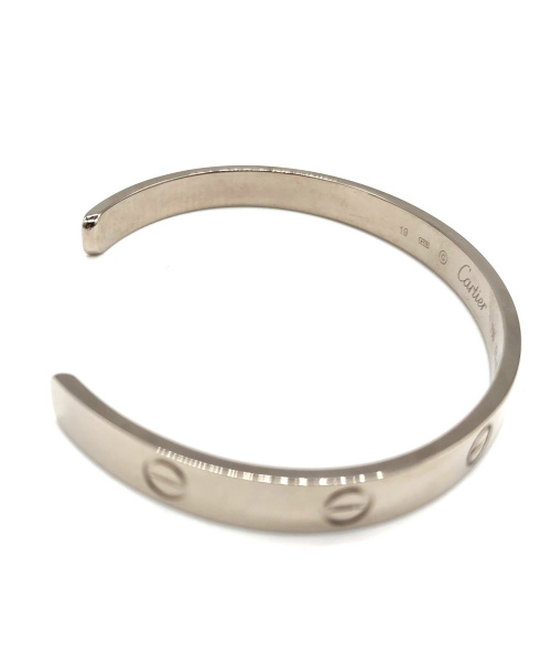 Cartier（カルティエ）Cartier (カルティエ) オープンラブブレス サイズ:19号の古着・服飾アイテム