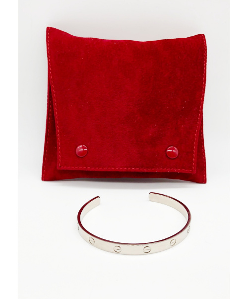 Cartier（カルティエ）Cartier (カルティエ) オープンラブブレス サイズ:19号の古着・服飾アイテム