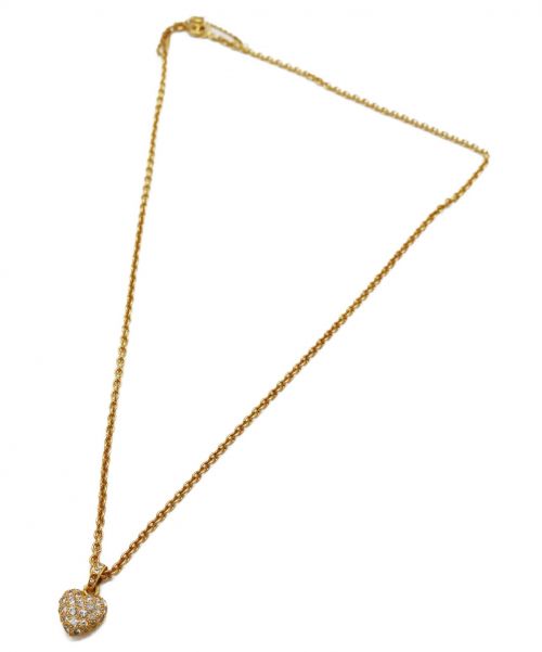 Cartier（カルティエ）Cartier (カルティエ) ハートパヴェネックレス サイズ:-の古着・服飾アイテム