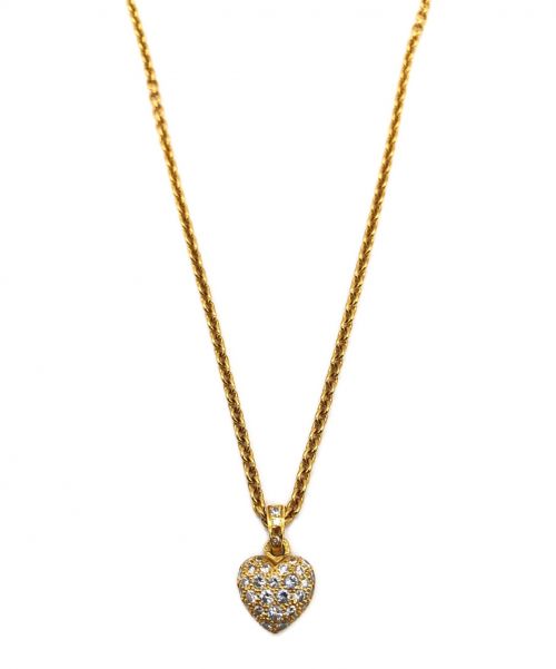 Cartier（カルティエ）Cartier (カルティエ) ハートパヴェネックレス サイズ:-の古着・服飾アイテム