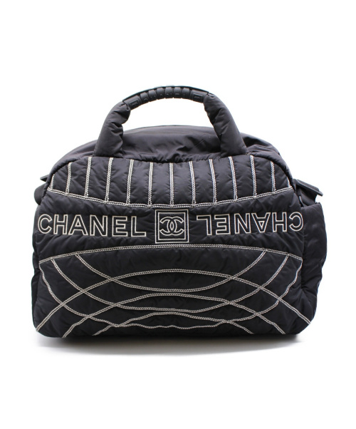 CHANEL（シャネル）CHANEL (シャネル) 2WAYナイロンショルダーバッグ ブラック サイズ:- ナイロン 10868375の古着・服飾アイテム