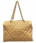 CHANEL（シャネル）の古着「チェーントートバッグ」｜ベージュ
