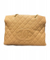 CHANEL (シャネル) チェーントートバッグ ベージュ サイズ:- キャビアスキン：198000円