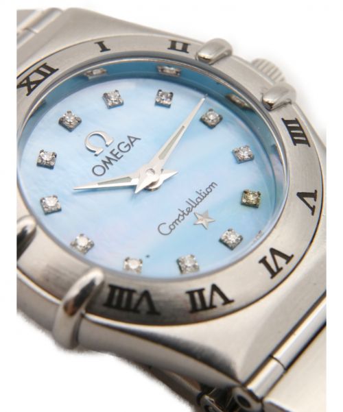 OMEGA（オメガ）OMEGA (オメガ) コンステレーション スカイブルー サイズ:22ｍｍの古着・服飾アイテム