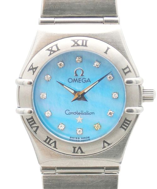 OMEGA（オメガ）OMEGA (オメガ) コンステレーション スカイブルー サイズ:22ｍｍの古着・服飾アイテム