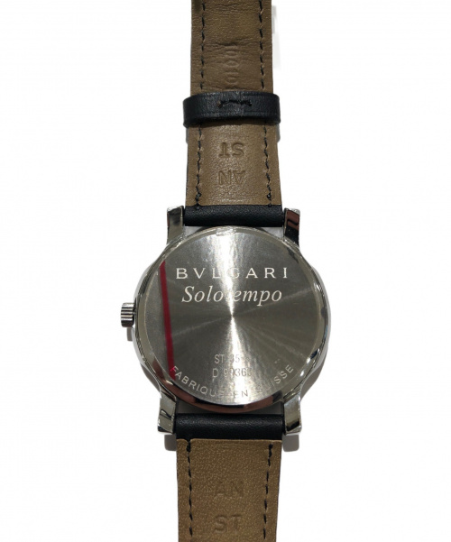 BVLGARI（ブルガリ）BVLGARI (ブルガリ) ソロテンポ シルバー ソロテンポ　クォーツの古着・服飾アイテム