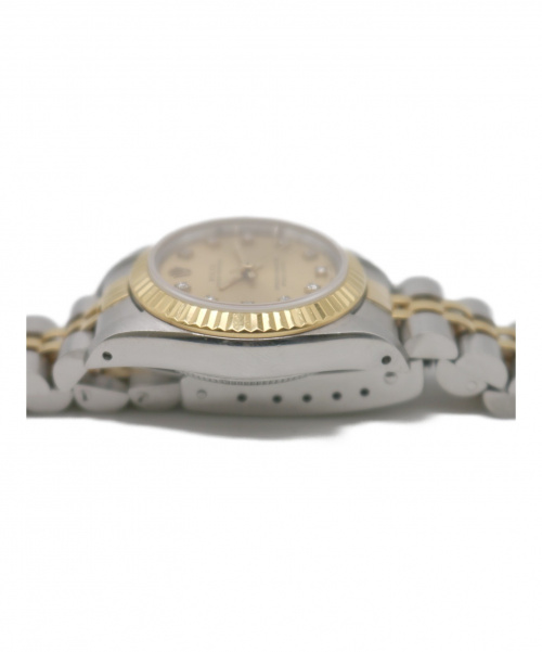 ROLEX（ロレックス）ROLEX (ロレックス) オイスターパーペチュアル　67193G サイズ:24mm 11Pダイヤの古着・服飾アイテム