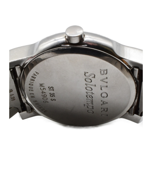 BVLGARI（ブルガリ）BVLGARI (ブルガリ) ソロテンポ ソロテンポ ST35S クォーツ ステンレススチールの古着・服飾アイテム