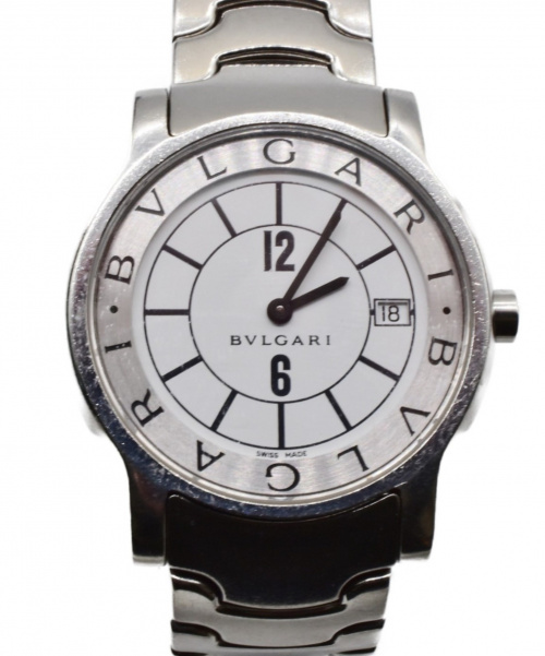 BVLGARI（ブルガリ）BVLGARI (ブルガリ) ソロテンポ ソロテンポ ST35S クォーツ ステンレススチールの古着・服飾アイテム