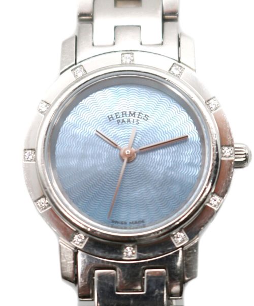 HERMES（エルメス）HERMES (エルメス) クリッパーナクレ　12Pダイヤ サイズ:24mmの古着・服飾アイテム
