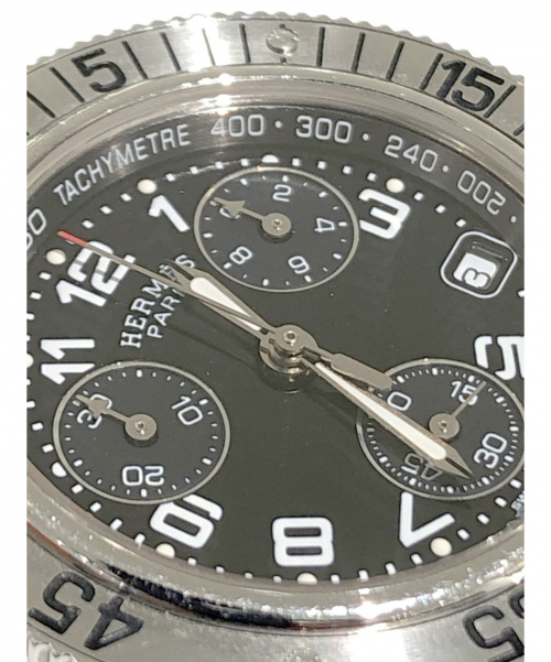 HERMES（エルメス）HERMES (エルメス) クリッパーダイバークロノ サイズ:36mm CL2.310の古着・服飾アイテム