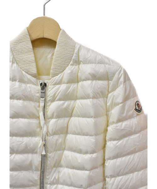 MONCLER（モンクレール）MONCLER (モンクレール) BLENNIE/インナーダウン ホワイト サイズ:2の古着・服飾アイテム