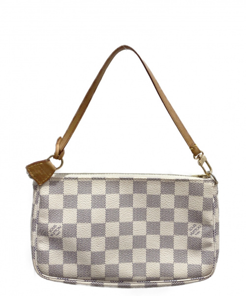 LOUIS VUITTON（ルイ ヴィトン）LOUIS VUITTON (ルイヴィトン) ポシェット・アクセソワール サイズ:- ダミエ・アズール N41207の古着・服飾アイテム