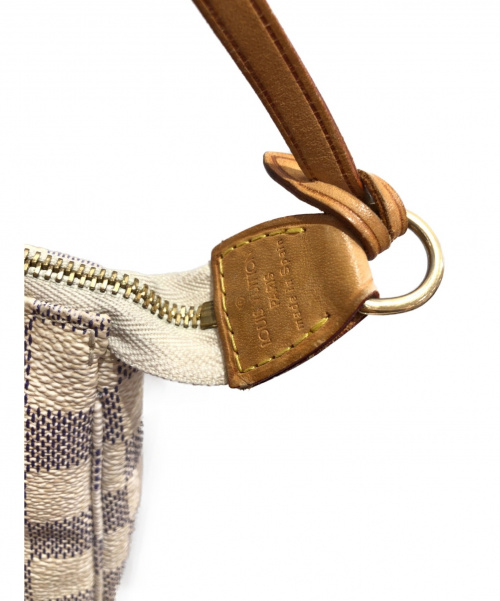 LOUIS VUITTON（ルイ ヴィトン）LOUIS VUITTON (ルイヴィトン) ポシェット・アクセソワール サイズ:- ダミエ・アズール N41207の古着・服飾アイテム