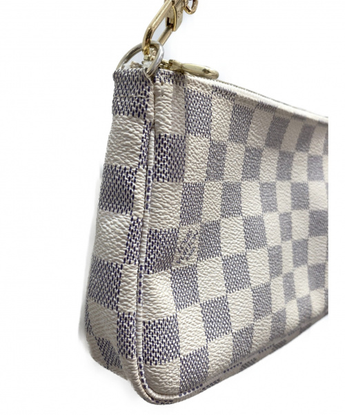 LOUIS VUITTON（ルイ ヴィトン）LOUIS VUITTON (ルイヴィトン) ポシェット・アクセソワール サイズ:- ダミエ・アズール N41207の古着・服飾アイテム