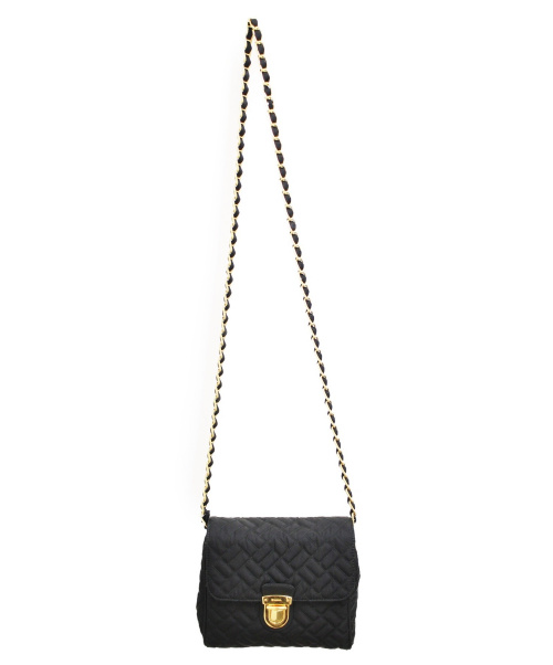 PRADA（プラダ）PRADA (プラダ) チェーンショルダーバッグ ブラック サイズ:- ナイロン 197の古着・服飾アイテム