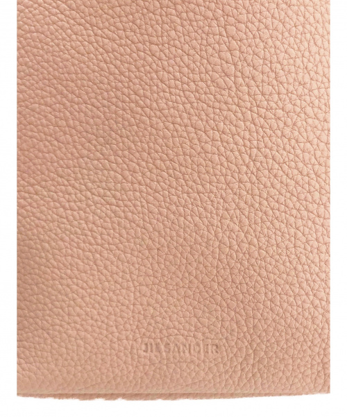 JIL SANDER（ジルサンダー）JIL SANDER (ジルサンダー) レザーショルダーバッグ ライトベージュの古着・服飾アイテム