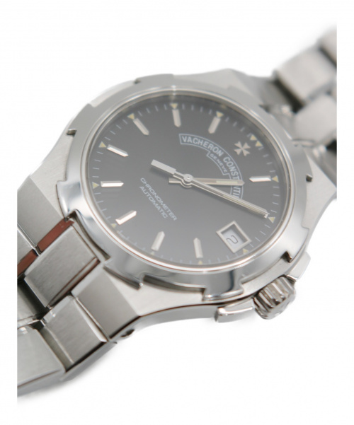 VACHERON CONSTANTIN（ヴァシュロンコンスタンタン）VACHERON CONSTANTIN (ヴァシュロンコンスタンタン) オーバーシーズラージ ブラック.バーインデックス サイズ:- 自動巻き  37mmの古着・服飾アイテム
