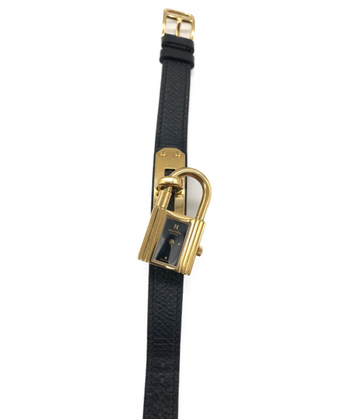 HERMES（エルメス）HERMES (エルメス) ケリーウォッチ ブラック サイズ:- クォーツの古着・服飾アイテム