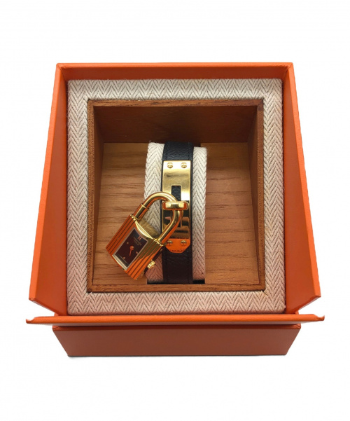 HERMES（エルメス）HERMES (エルメス) ケリーウォッチ ブラック サイズ:- クォーツの古着・服飾アイテム