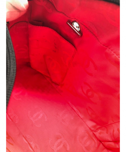 CHANEL（シャネル）CHANEL (シャネル) ボーリングバッグ ブラック サイズ:- カンボン 9510792の古着・服飾アイテム