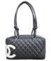 CHANEL（シャネル）の古着「ボーリングバッグ」｜ブラック