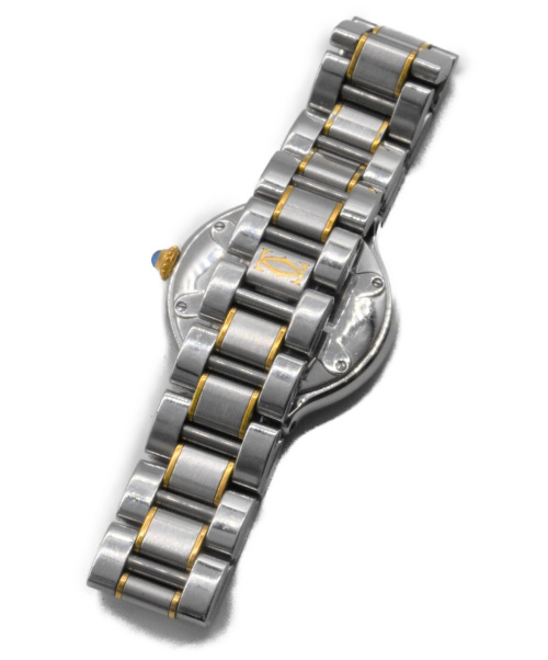 Cartier（カルティエ）Cartier (カルティエ) マスト21 ホワイト サイズ:- マスト21 クォーツ ステンレススチールの古着・服飾アイテム