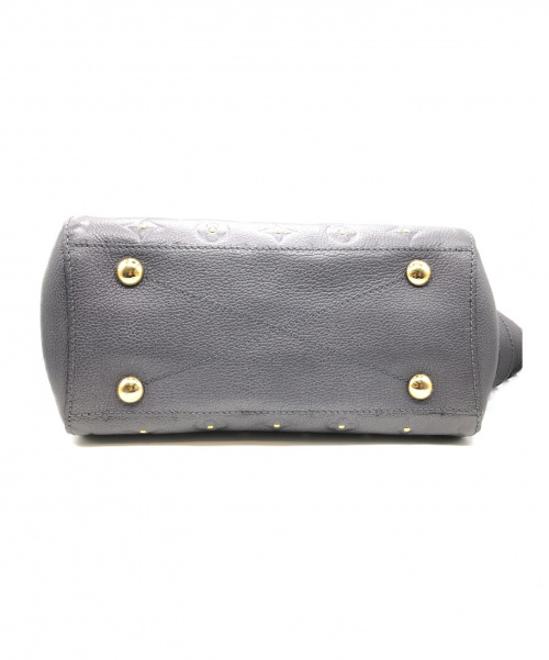 LOUIS VUITTON（ルイ ヴィトン）LOUIS VUITTON (ルイヴィトン) モンテーニュBB グレー サイズ:BB モノグラム・アンプラント M50665の古着・服飾アイテム