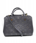 LOUIS VUITTON (ルイヴィトン) モンテーニュBB グレー サイズ:BB モノグラム・アンプラント M50665：278000円
