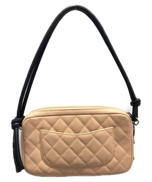 CHANEL（シャネル）CHANEL (シャネル) ハンドポーチ ベージュ カンボンの古着・服飾アイテム
