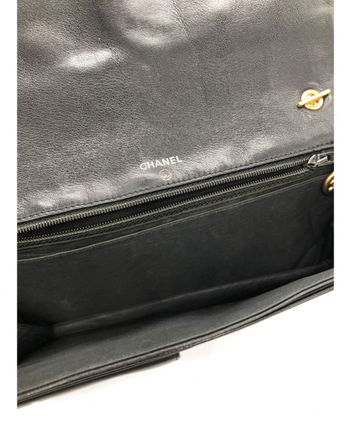CHANEL（シャネル）CHANEL (シャネル) チェーンウォレット ブラック サイズ:ｰ キャビアスキンの古着・服飾アイテム